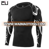 Latest Design Rash Guards Custom Compression Sublimation T Shirt Wholesale